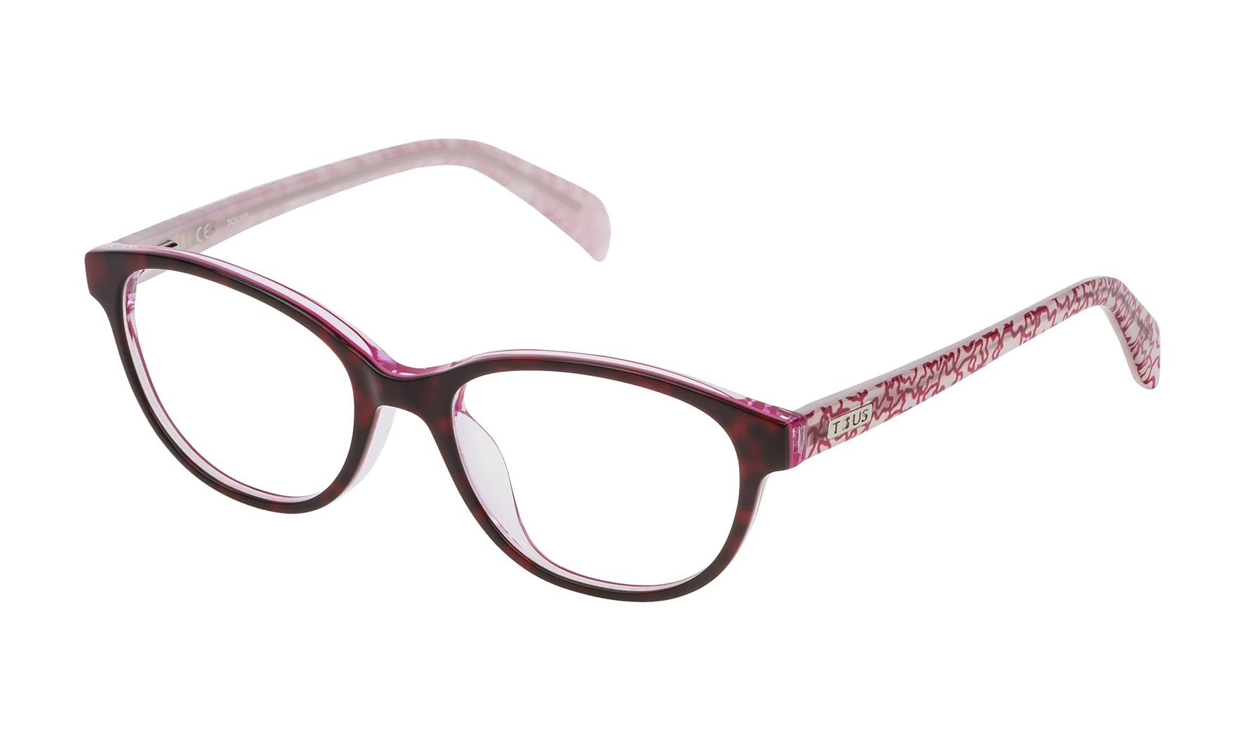 Tous S0350813 Montura de Gafas VTK531490AHL para Infantiles, Violeta, 49 mm