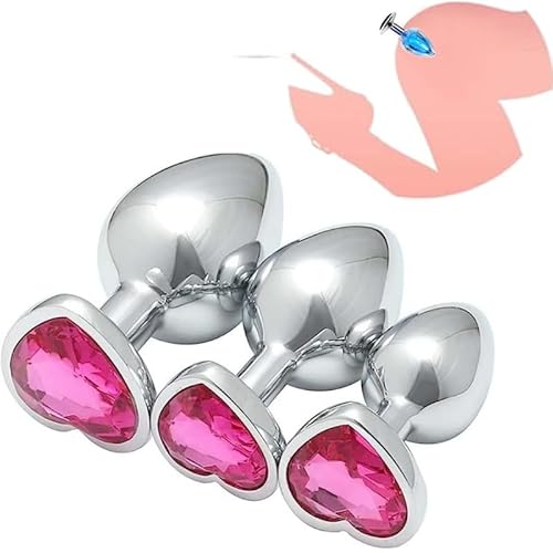 Hard Heart-Shaped Strass Rose Red Hip Trainer ZubehöR, Home Hip Trainer ZubehöR, Sport Training ZubehöR, Paar Geschenk, Indoor Gebrauch, Geeignet FüR Mehrere Szenarien