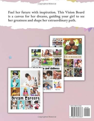 Vision Board Clip Art Book for Black Girls: Fuel Her Future With 250+ Pictures, Quotes & Positive Af