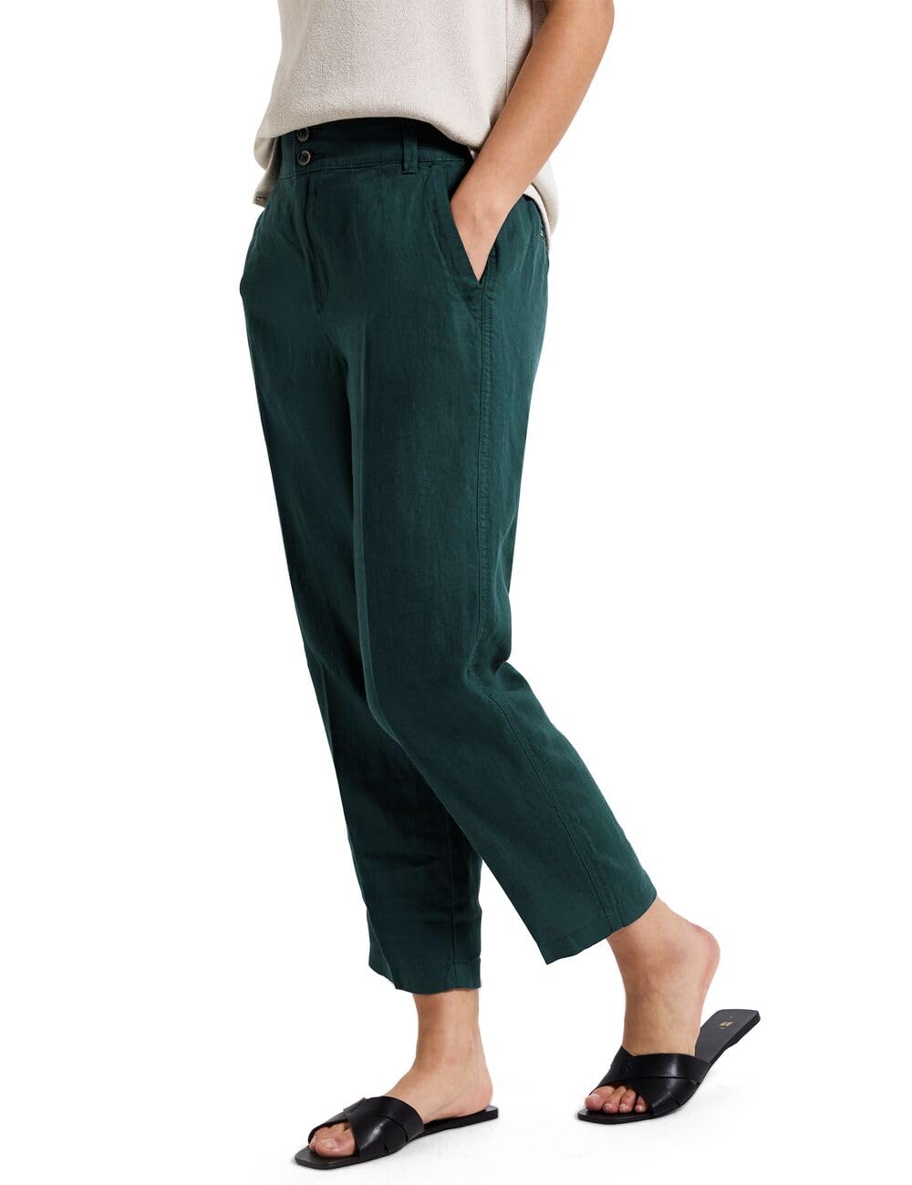 Street One Damen Leinen-Chino im Casual Fit A378743