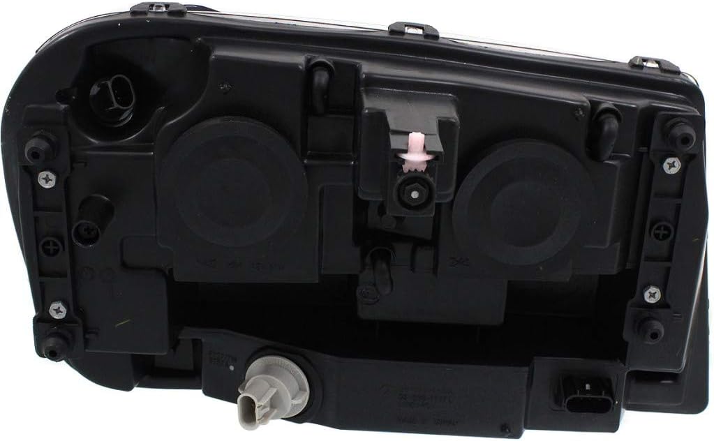 CarLights360: For 2006 07 08 2009 Chevy Trailblazer Headlight Assembly Driver Side w/Bulbs Black Housing - DOT Certified Replacement for GM2502304 | 25970909, 15930641, 10390865