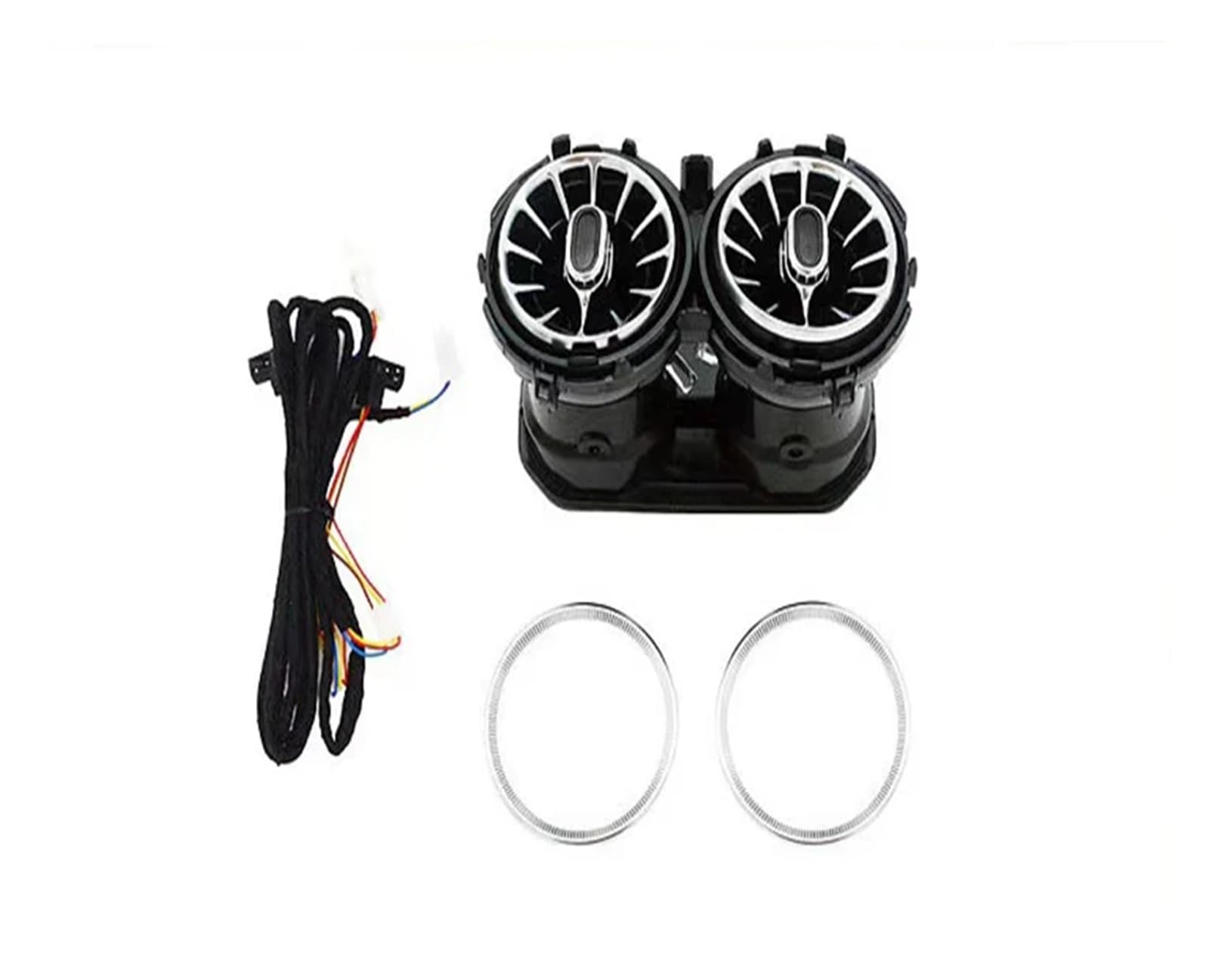 64 Color Colorful Luminous Rear Air Vent Compatible with Mercedes Benz GLA-Class W247 2020 2021 2022