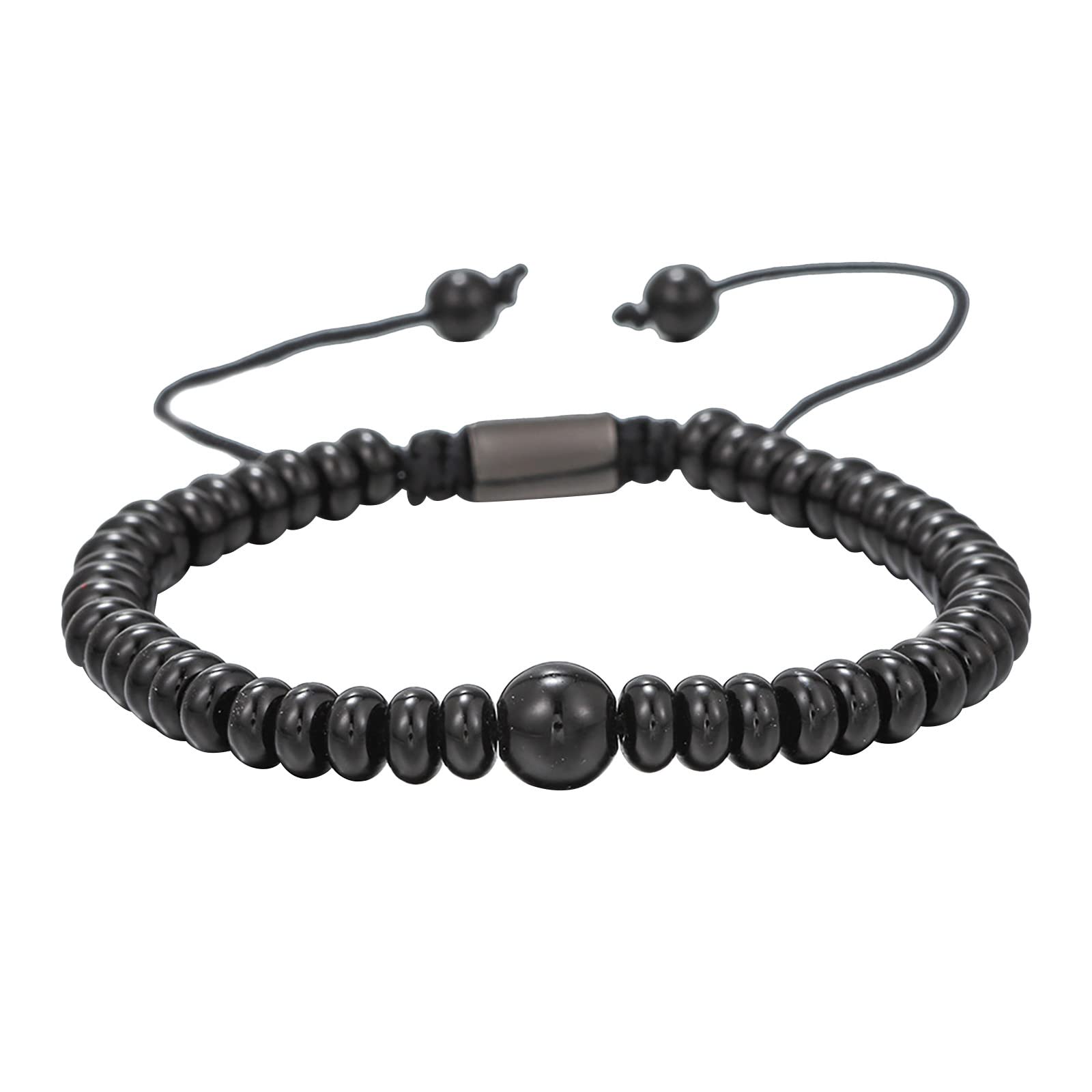 Bracelets de juillet et boucles d'oreilles en perles, cadeau idéal