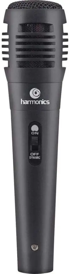 Microfone Dinâmico Supercardióide Cabo 3M Mdc101 Preto Harmonics, Harmonics, Mdc101,