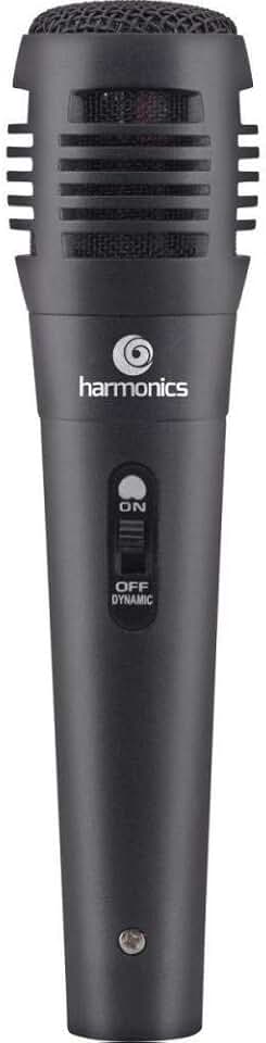 Microfone Dinâmico Supercardióide Cabo 3M Mdc101 Preto Harmonics, Harmonics, Mdc101,