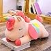 SNOWOLF Peluche de Unicornio con diseño de Unicornio y Peluche con alas de Arco Iris Imagen de SNOWOLF Peluche de Unicornio con diseño de Unicornio y Peluche con alas de Arco Iris