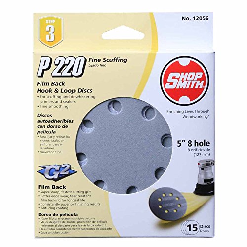 Get Discount 70% Price ALI INDUSTRIES 12056 8 Hole 220 25 CT Grit Disc, 5-Inch, 15-Pack Get Discount 70% Price ALI INDUSTRIES 12056 8 Hole 220 25 CT Grit Disc, 5-Inch, 15-Pack