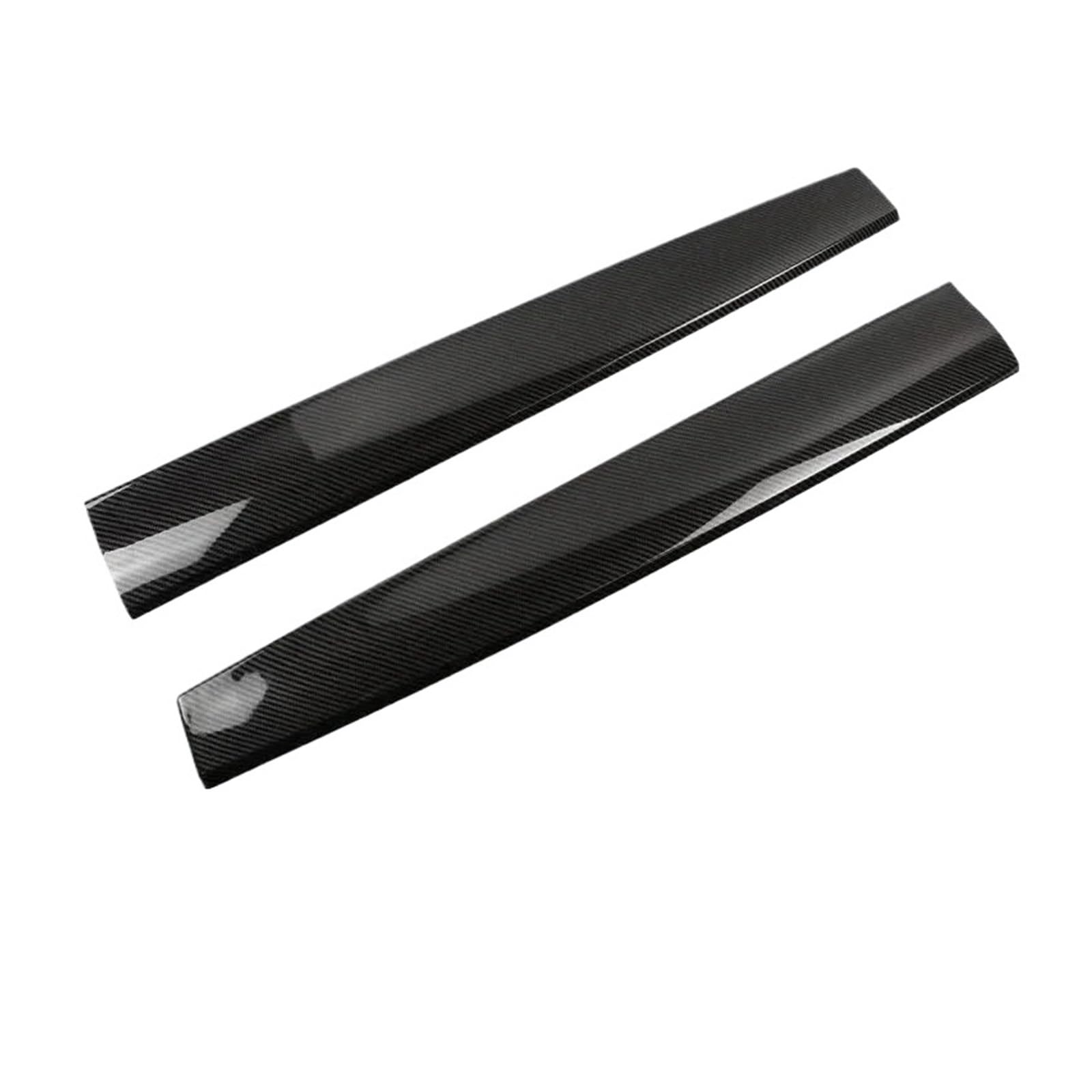 Car Interior Sticker Dashboard Trim for Tesla for Model for 3/Y 2017-2023 Center Console Panel Sticker Cover Decoration Accessories(Glossy Carbon 2pieces)