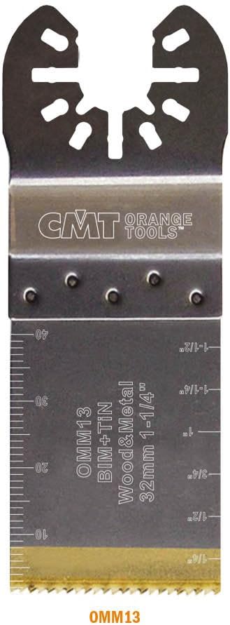 CMT OMM13-X50 50 Pcs Plunge & Flush-Cut Blade For Wood & Metal Extra Long Life Quick Release Oscillator Multicutter,