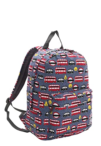 Mochila Feminina Cotton Carrinho 16.5' Azul