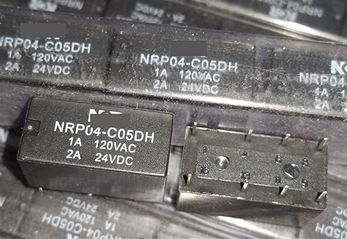 Relé 8 pines NRP04-C05DH conmutador de 5V y 2A para circuitos electrónicos