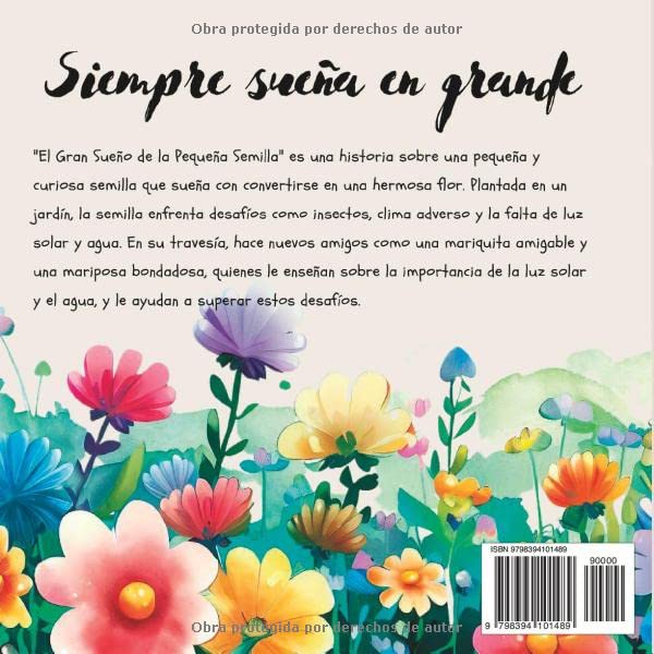 Vista 2 de El Gran Sueño de la Pequeña Semilla - Un Cuento de Inspiración y Amistad en el Jardín Descubre cómo una pequeña semilla alcanza sus sueños en un