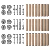 wolfcraft 2955000 - Ferrures excentriques pour meubles - Accessoires pour assemblages viss...