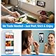 AzureRay Magnetring zur Wandmontage – Magnetische Halterung mit Klebefläche & starkem Magnet – Für iPhone 12–15 Serie Magnet Wandbefestigung – Schwarz