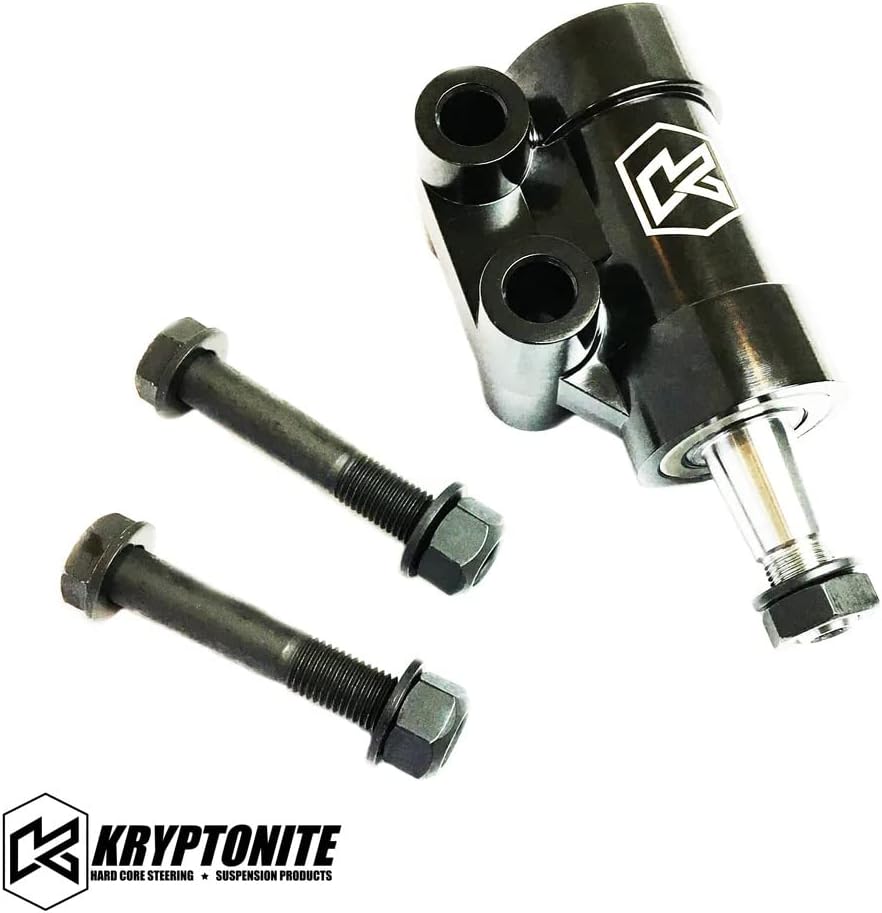 Kryptonite Death Grip Pitman and Death Grip Idler Side Package Compatible with 2011-2024 Chevy/GMC 2500HD 3500HD KRISP11/KR419A
