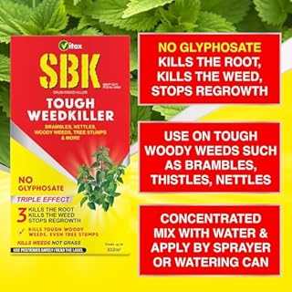 SBK Brushwood Killer 500ml (Pack of 1) – Tough Weedkiller & Stump Killer | Extra Strong, Pet-Friendly Weed Killer UK for Brambles, Nettles & Garden Use | Strong Weed Control
