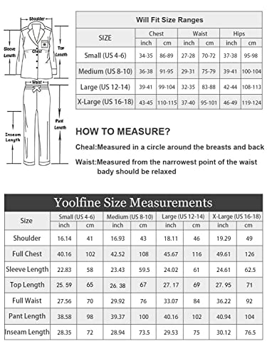 Yoolfine Button Up Pajamas For Women, Long Sleeve Sleepwear Soft Loungewear Ladies Pjs Set, White, Medium #TOP5