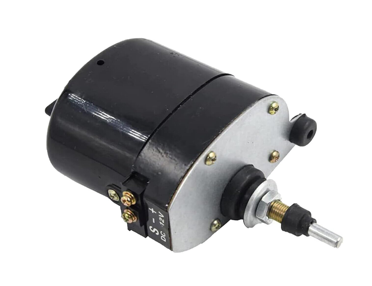 Photo 1 of 12V Universal Windshield Wiper Motor - Waterproof 12 Volt Front Wiper Motor Fit for Tractor 01287358/7731000001 / 0390506510