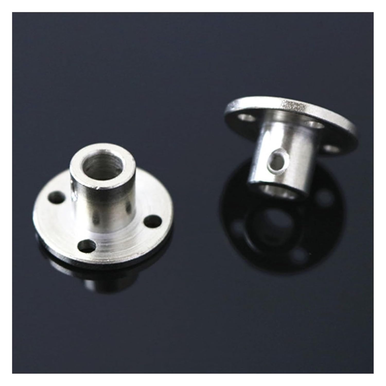 Kupplung, Flanschkupplung, starre, Kupplung Motorführung Wellenkupplung Getriebeverbinder Wellenlager(4mm)