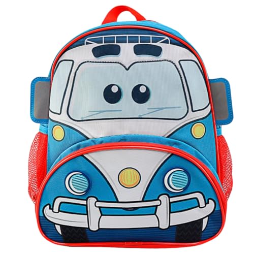 Mochila com Alças Estampa 3D Infantil Clio Pets (Policia Fusca)