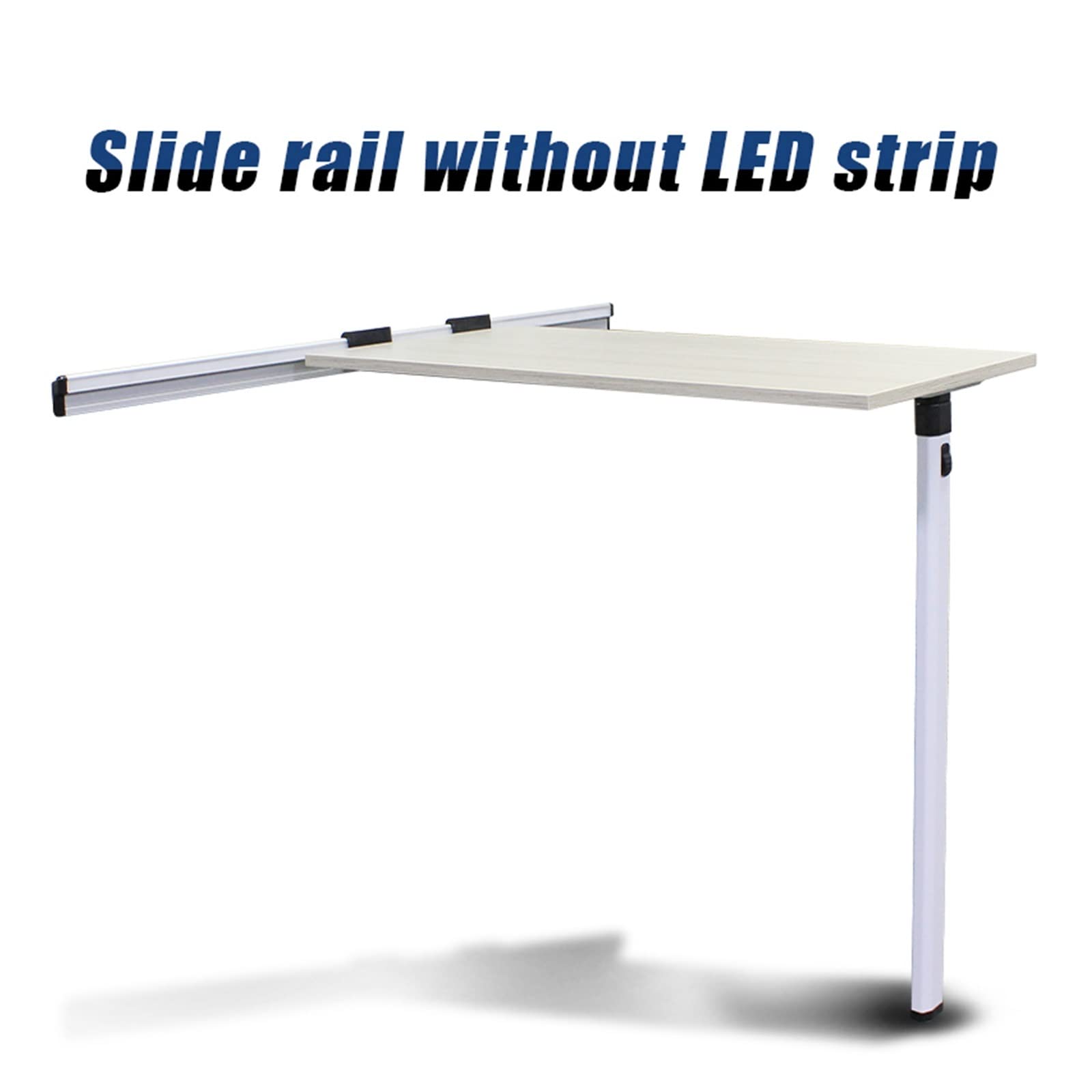 Części do modyfikacji RV Przyczepa kempingowa Zdejmowana składana szyna prowadząca ze stopu aluminium(Sideway-50 cm)