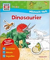 Mitmach-Heft Dinosaurier 3788619945 Book Cover
