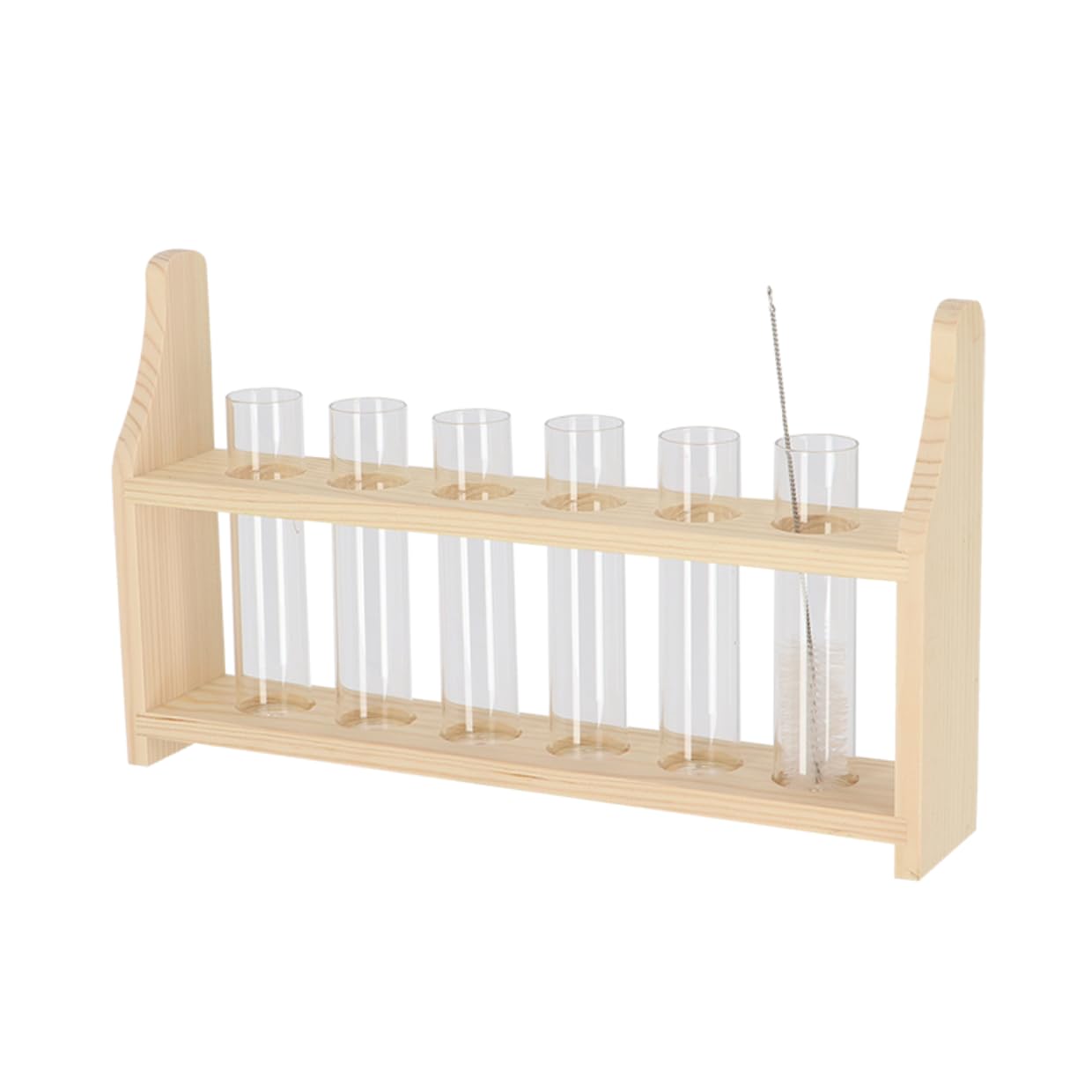 Reagenzglasständer M – Stabiler Halter für Reagenzgläser – Maße 33,3x6x20cm – Praktisch für Pflanzenstecklinge und Laborbedarf