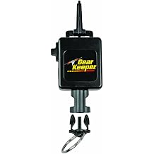 Gear Keeper Lock Large Scuba Dive Light & Camera Retractor - Scuba Gear with Sturdy Snap Clip Mount & QC-II Split Ring Accessory - Scuba Diving Accessory - Made in USA Basic
