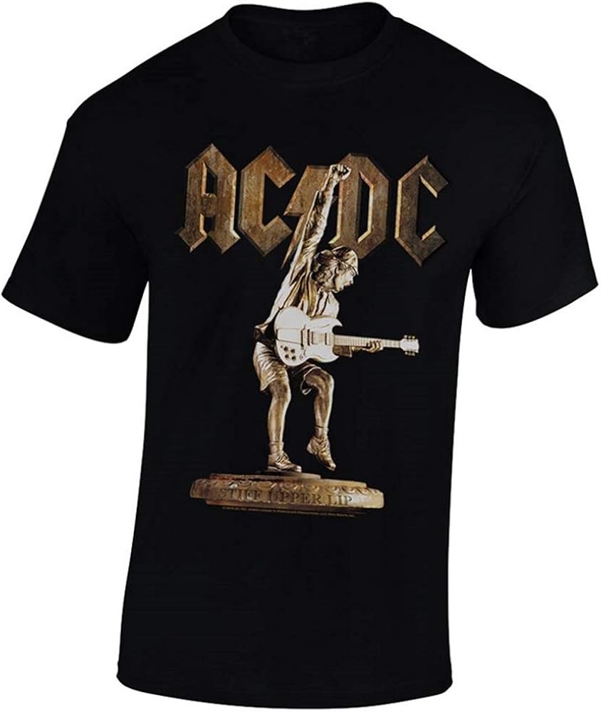 Ac dc stiff upper lip t shirt Clearance