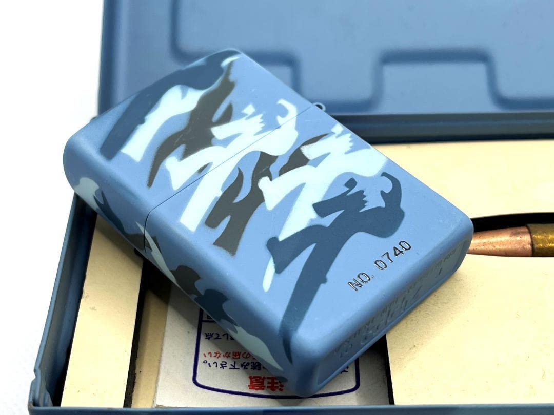 ZIPPO 限定全面カモフラージュ　弾丸キーホルダー付き　２個セット Amazon.co.jp: ジッポー 限定品 米軍 全面カモフラージュ