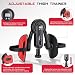 Oberschenkeltrainer Beckenbodentrainer Beinpresse Für Damen & Herren Für Zuhause Led Display, 0-135 LBS (61kg) Verstellbarer Widerstand, Adduktoren & Abduktoren 360° Training Fitnessgeräte Für Zuhause