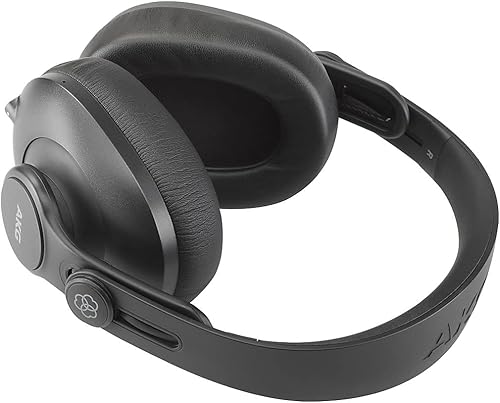 Miniatura 4 de AKG Pro Audio K361BT - Auriculares inalámbricos o con cable Bluetooth, sobre la oreja, con parte posterior cerrada, ligeros, plegables, para