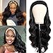Stirnband Perücke Echthaar None Lace Front Curly Wigs für Schwarze Frauen Brasilianische Perrücke frauen Maschine Made Deep Wave Stirnband Perücken 150% 12inch
