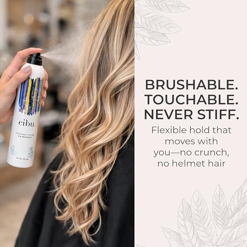 CIBU Touchable Texture Hairspray, 10 oz miniatura 3