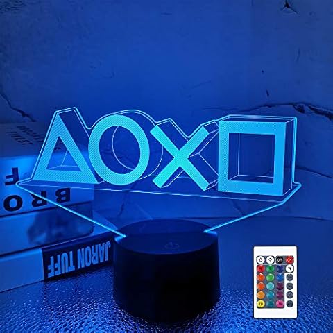 Game Player Gifts, Game Room LED Light with Remote+16 Colors + Flashing+USB Power, Bedroom Decoration for Video Game Lover Christmas Holiday Birthday Gift Cover