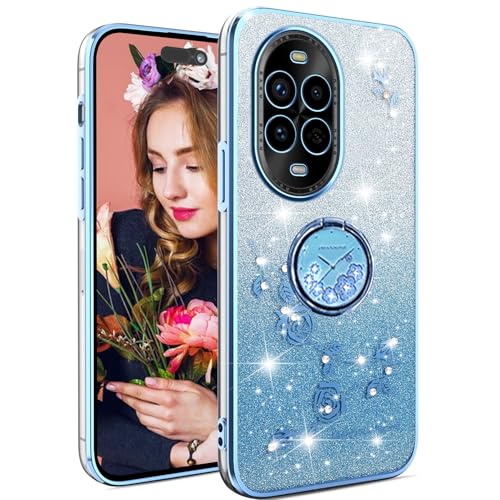 Coque Huawei Nova 13 Pro transparente silicone antichoc fleur