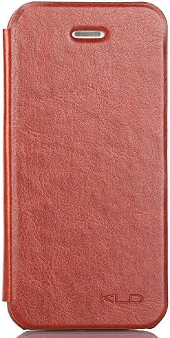 Kalaideng KLD England Series Folio PU Leather Case for iPhone 5/5s - Retail Packaging - Brown