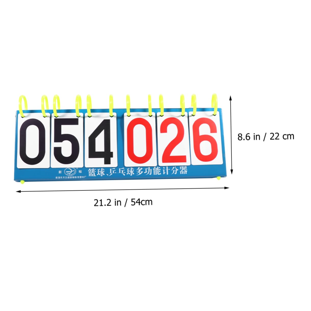 NAMOARLY High Visibility Basketball Game Supplies 6- Scoreboard Thickened Steel Bracket