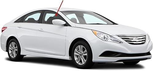 Miniatura 3 de Vidrio para puerta delantera derecha del pasajero compatible con modelos Hyundai Sonata 2011-2014/Sonata Hybrid 2011-2015