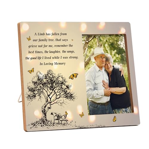 Memorial Family Tree Picture Frame - Funeral and Bereavement Gift...