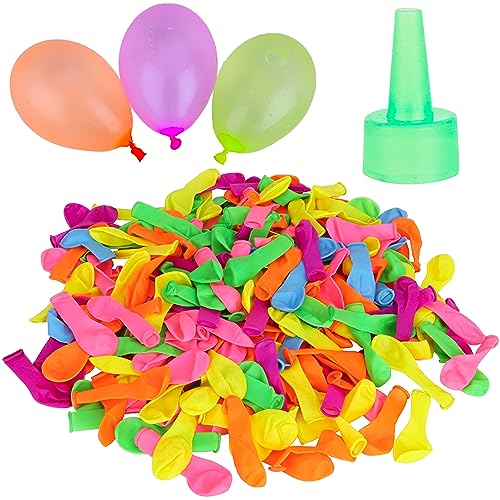 Toyland® Pack de 200 Ballons à Eau - Comprend Un Remplissage d'eau - Jouets d'été en Plein air pour Enfants