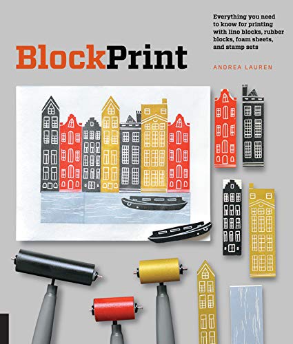 Block Print: Everything you need to know for printing with lino blocks, rubber blocks, foam sheets...