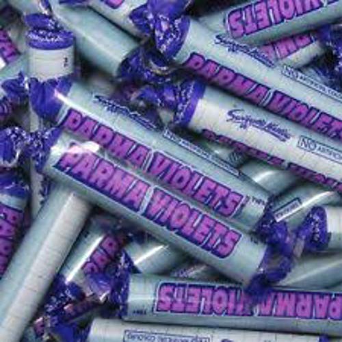 Sweets lollies chews party bag selection HALAL fizzy wrapped kids favour (Parma Violets, 1500g)