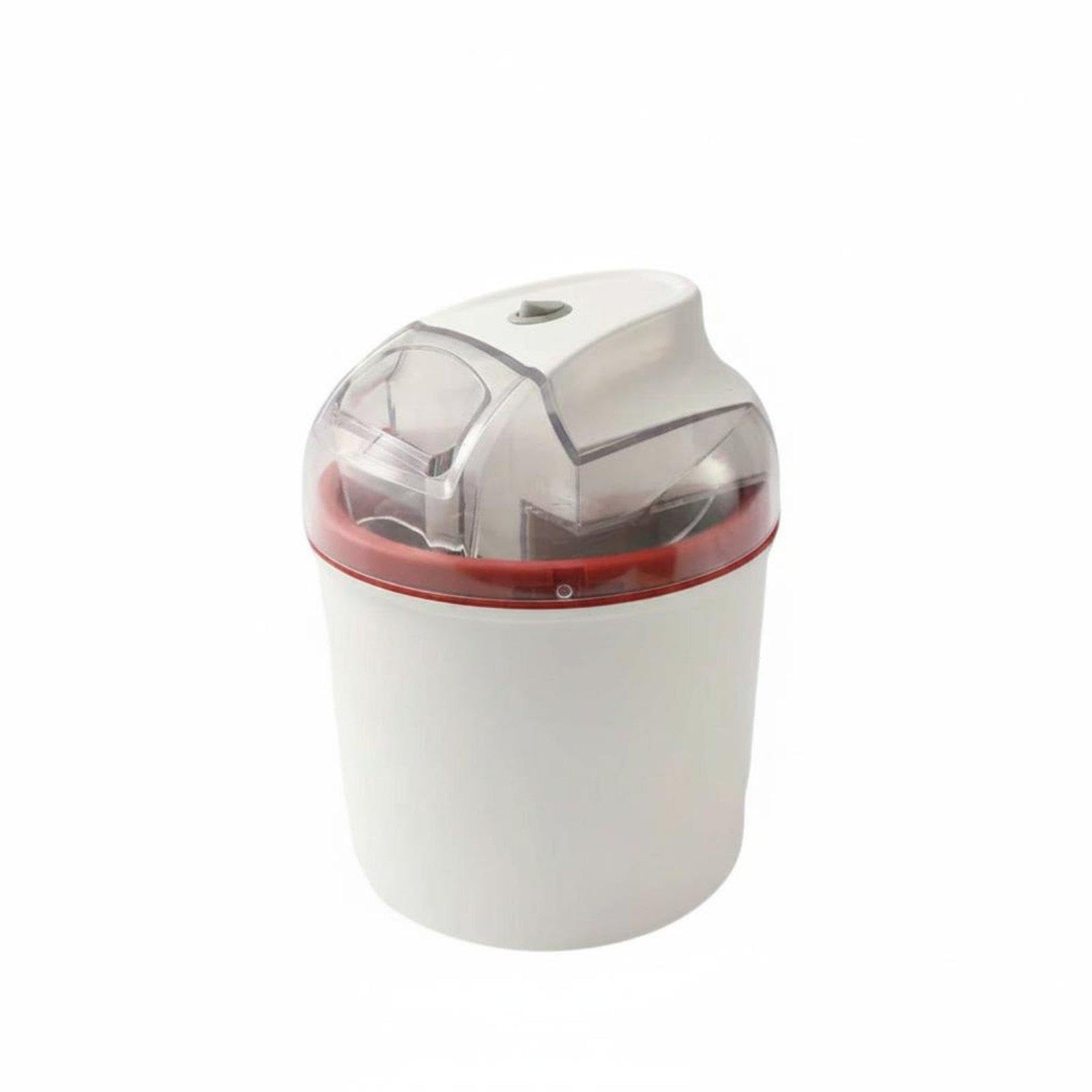 Automatic Ice Cream Maker Small Size Little Dessert Mac | Automatic Ice Cream Maker Small Size Little Dessert Machine Onegentle Press Serve for Kids Home Kitchen Red ABS Aluminum-image-48