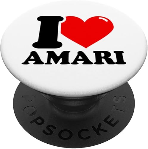 Miniatura 1 de I LOVE Amari PopSockets PopGrip intercambiables