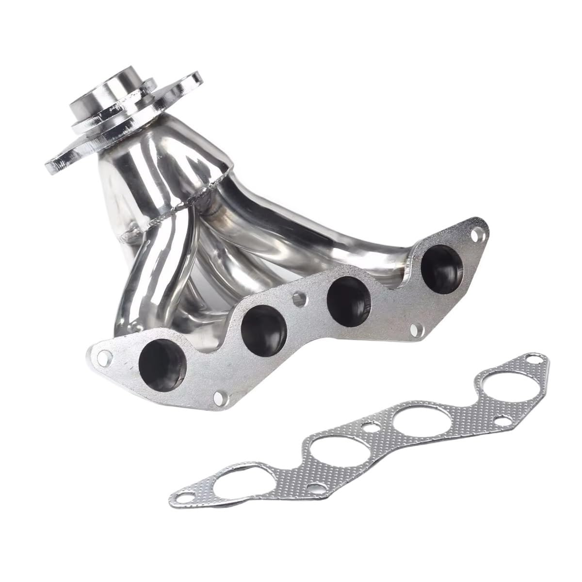 Automóvil Colector Escape Sólo Para EX 2001-2005 Tipo De Motor 1.7L L4-4 Cilindros EH28541 Tubo Escape Acero Inoxidable Automóvil Colector Gases Escape