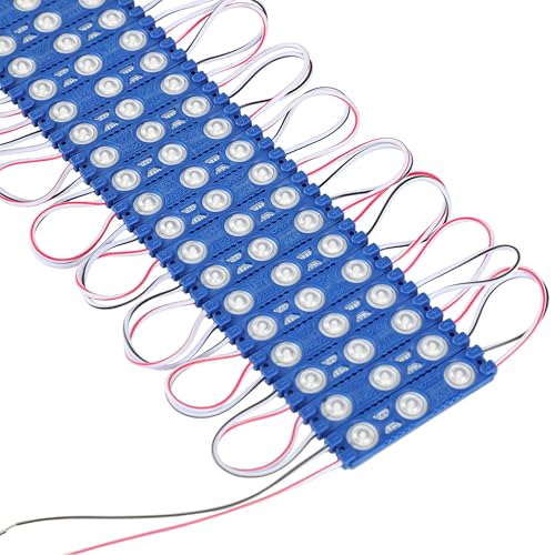 Kit LED 2835 bleu étanche haute luminosité avec double face pour lettrage publicitaire