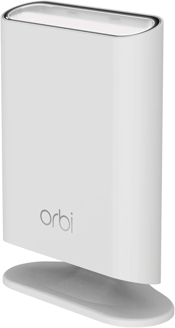 Netgear Orbi RBS50Y WiFi Mesh da esterno AC3000 ripetitore wifi aggiuntivo copertura tri band fino a 150mq funziona con router di qualsiasi marca Netgear Orbi RBS50Y WiFi Mesh da esterno AC3000 ripetitore wifi aggiuntivo copertura tri band fino a 150mq funziona con router di qualsiasi marca