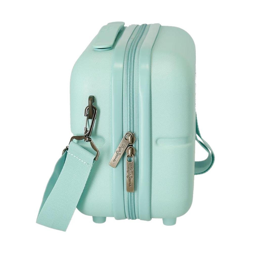 Pepe Jeans Nerea Borsa da toilette adattabile con tracolla blu 29x21x15 cm ABS rigido 9,14 l 2,52 kg