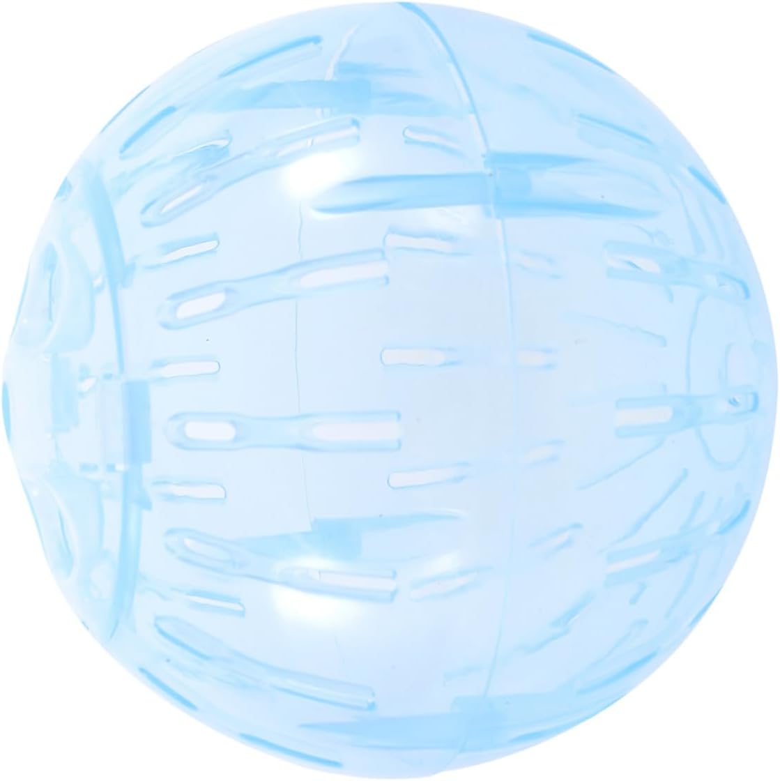 Kichvoe Blue Hamster Exercise Ball Plastic Running for Pets Chinchilla Guinea Pig Fitness Accessory to Promote Active Play and